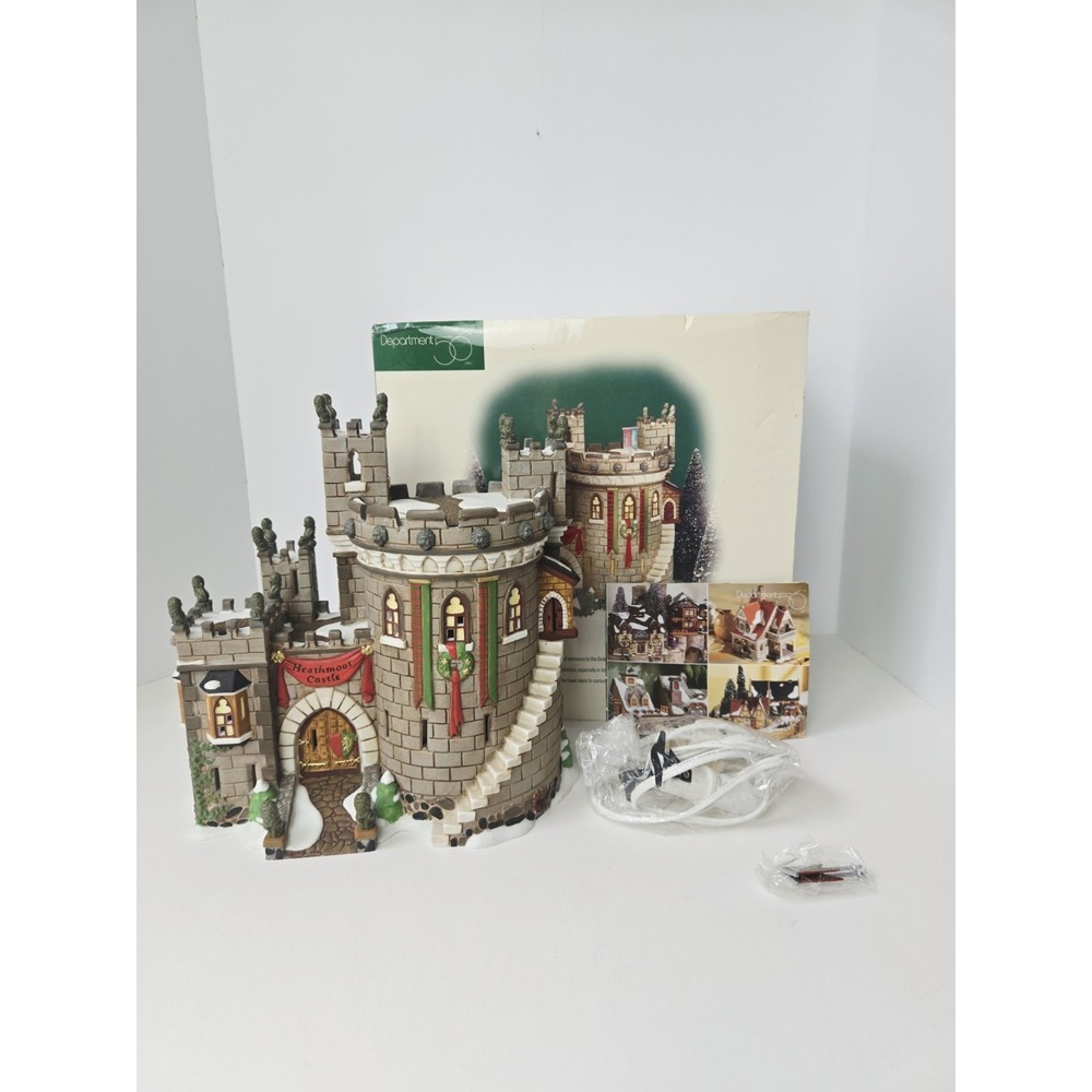 Department 56 Dickens Village Heathmoor Castle Christmas village